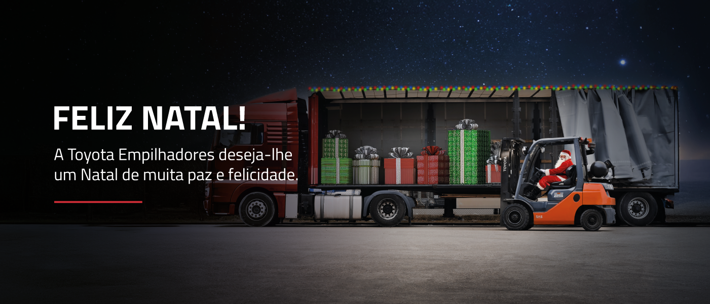 Feliz Natal Empilhadores Toyota