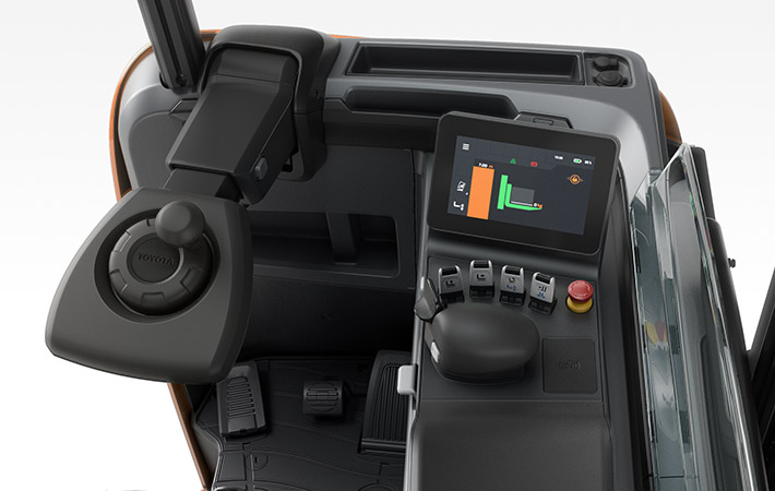 Toyota Material Handling: BT Reflex touchscreen interattivo