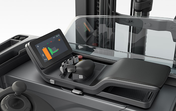 Toyota Material Handling: BT Reflex comando con mini leve