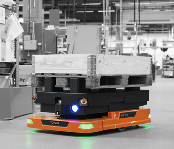 Toyota automated forkless pallet carrier