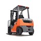 IC counterbalanced truck - Toyota Tonero HST Diesel Forklift 2.5t - Back image