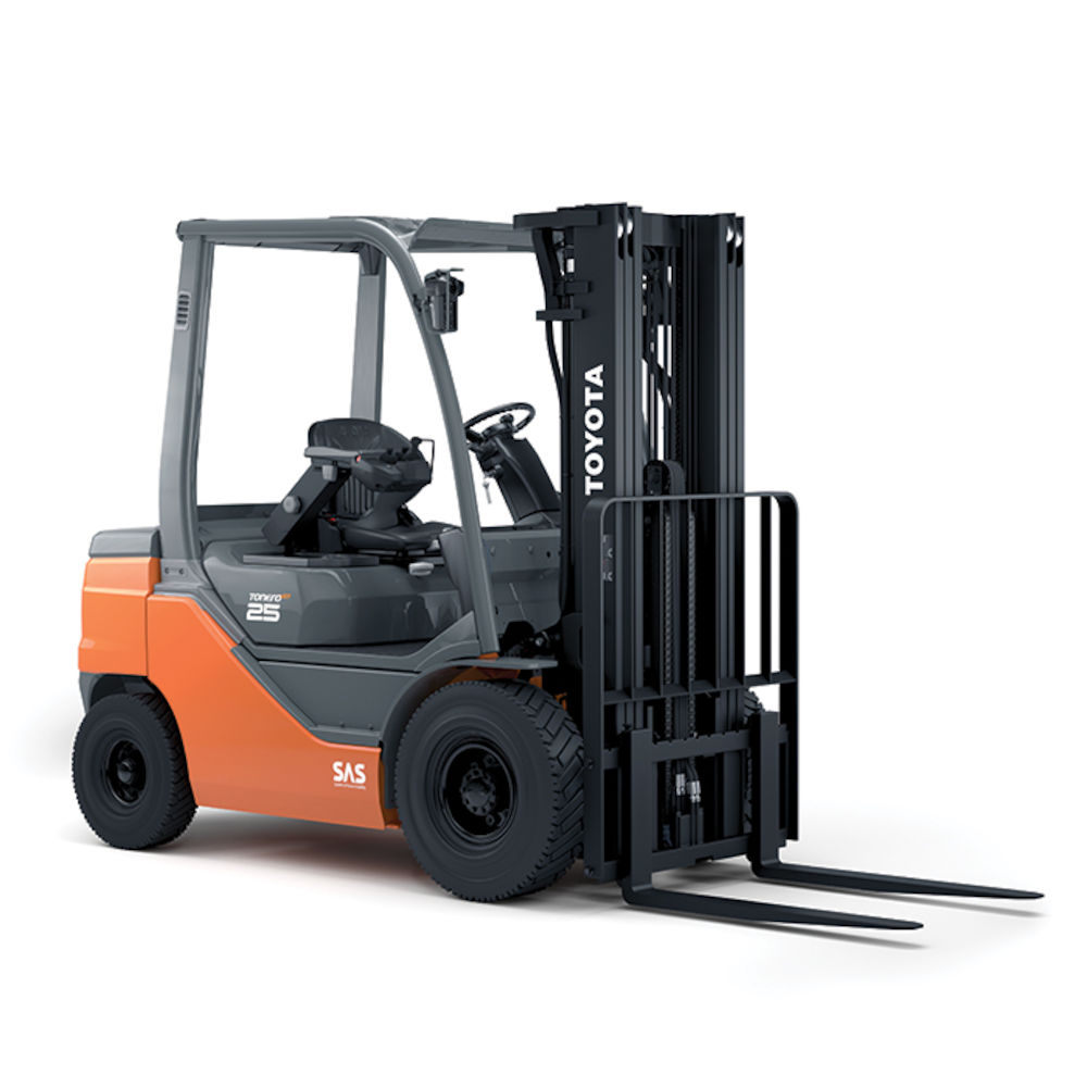 Toyota Tonero HST Diesel Forklift 2.5t - IC Counterbalanced Trucks ...