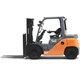 IC counterbalanced truck - Toyota Tonero Diesel Forklift 3.5t - Side image