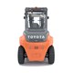 Chariot frontal électrique - Toyota Traigo 80 4 roues 8t - Image de dos