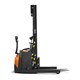 Powered stacker - BT Staxio 1.2t Stacker with Retractable mast - Side image