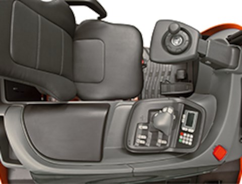 Ergonomic driver compartment