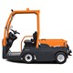 Towing tractor - Tracto 8t operador sentado, com baixo degrau acesso - Imagem lateral