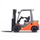 IC counterbalanced truck - Toyota Tonero Diesel Forklift 3.5t, Lean power - Side image