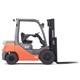 IC counterbalanced truck - Toyota Tonero Diesel Forklift 2.5t, Lean power - Side image
