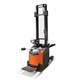 Powered stacker - BT Staxio 1.2t Stacker with Platform and Elevating support arms - Main image