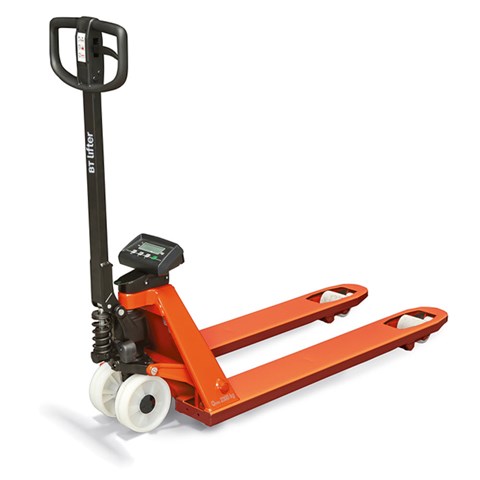 Hand pallet truck - Toyota Lifter with Weight Indicator
(price excludes GST) - Main image