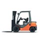 IC counterbalanced truck - Toyota Tonero HST Diesel Forklift 2t - Side image