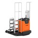 Order picker - Toyota BT Optio 1t Order picker with ladders and wide trolley usage - Main image