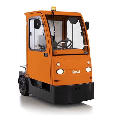Chariot tracteur  - Simai 10 t à conducteur porté assis, compact et à hautes performances - Image principale