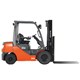 IC counterbalanced truck - Toyota Tonero Diesel Forklift 2t, Lean power - Side image