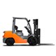 IC counterbalanced truck - Toyota Tonero Forklift Diesel 3t - Side image