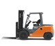 IC counterbalanced truck - Toyota Tonero Diesel Forklift 5t - Side image